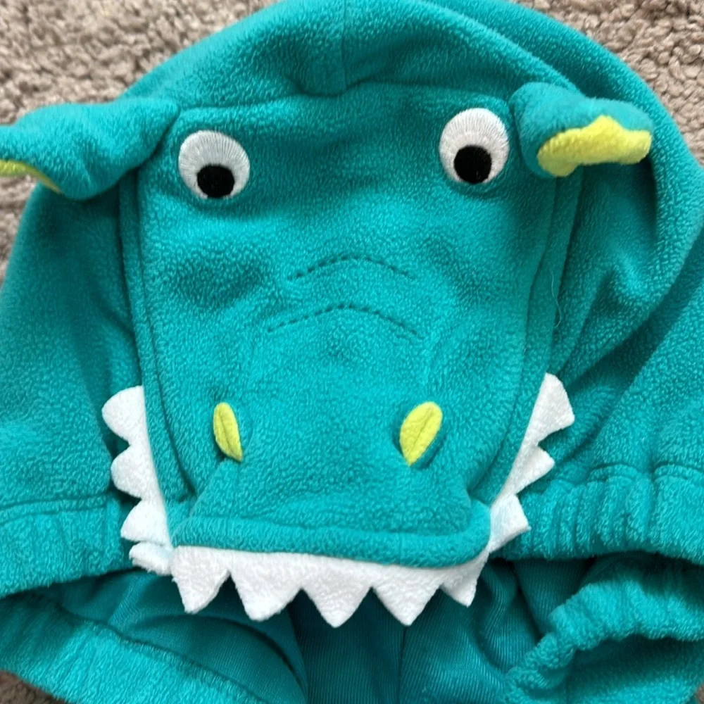 Carter’s 12 month dragon Halloween costume hooded wings tail one piece warm